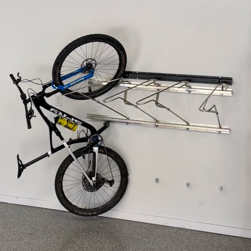 Tilt & Pivot Rack Garage Bike Rack – VelociRAX Canada