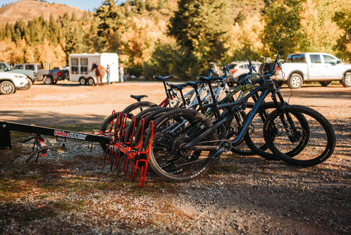 hitch bike rack 6 bikes with bikes